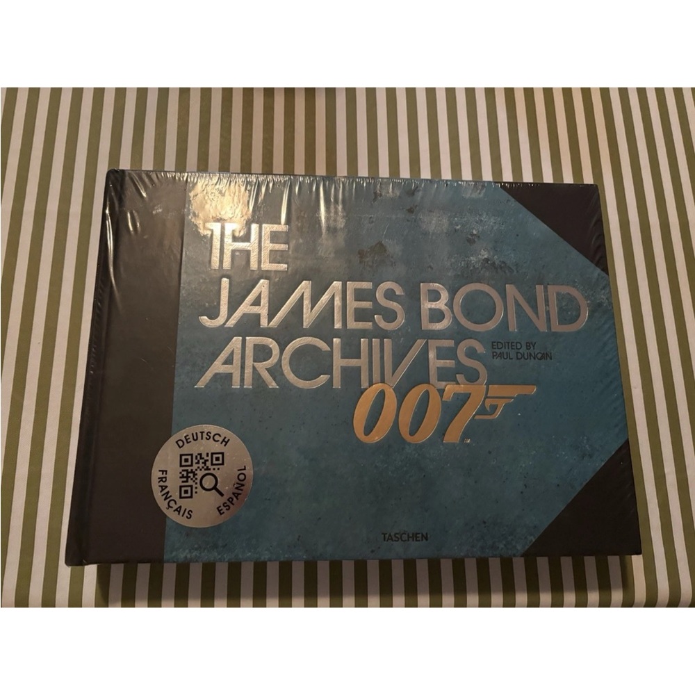 Taschen James Bond Archives in Black and Blue